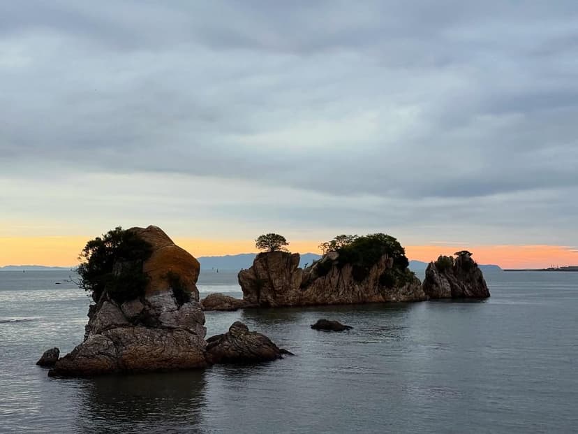 阿波・小松島 夜明けの海